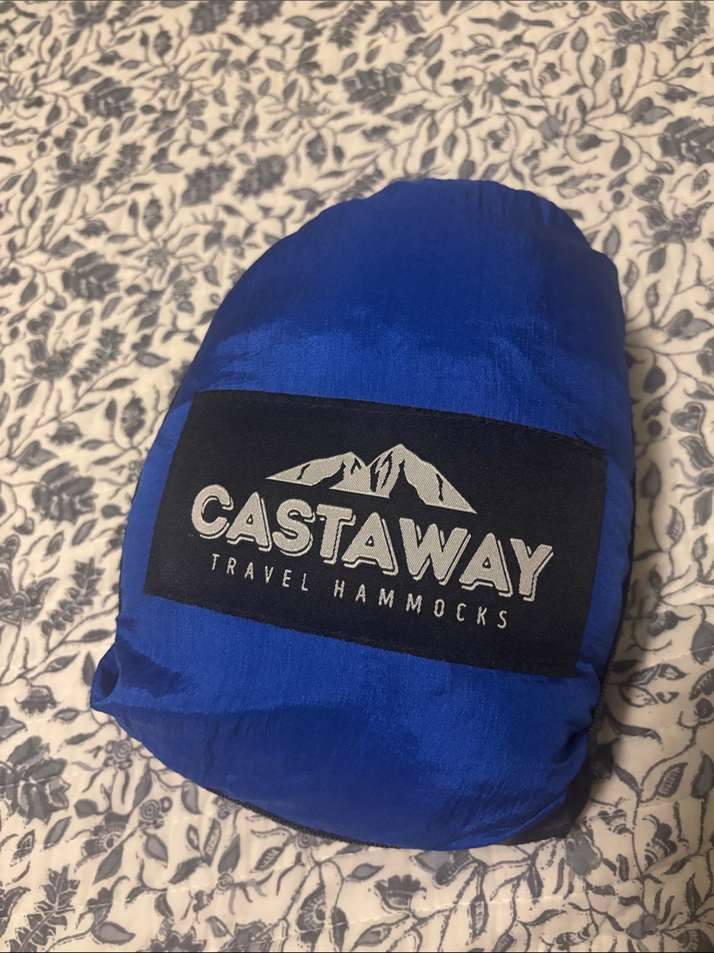 Castaway Blue Packable Travel Hammock